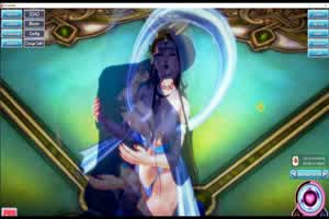 用手上的鼠标教训我的电玩女神 妖神记  背景图片