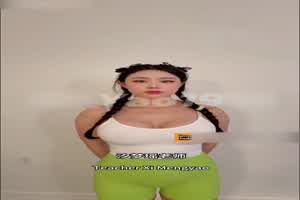 【汐梦瑶】3月21日作品《汐梦瑶的私人教学》荧光绿瑜伽裤袜，健身教练的色情教学足交，深喉，内射！！！  背景图片