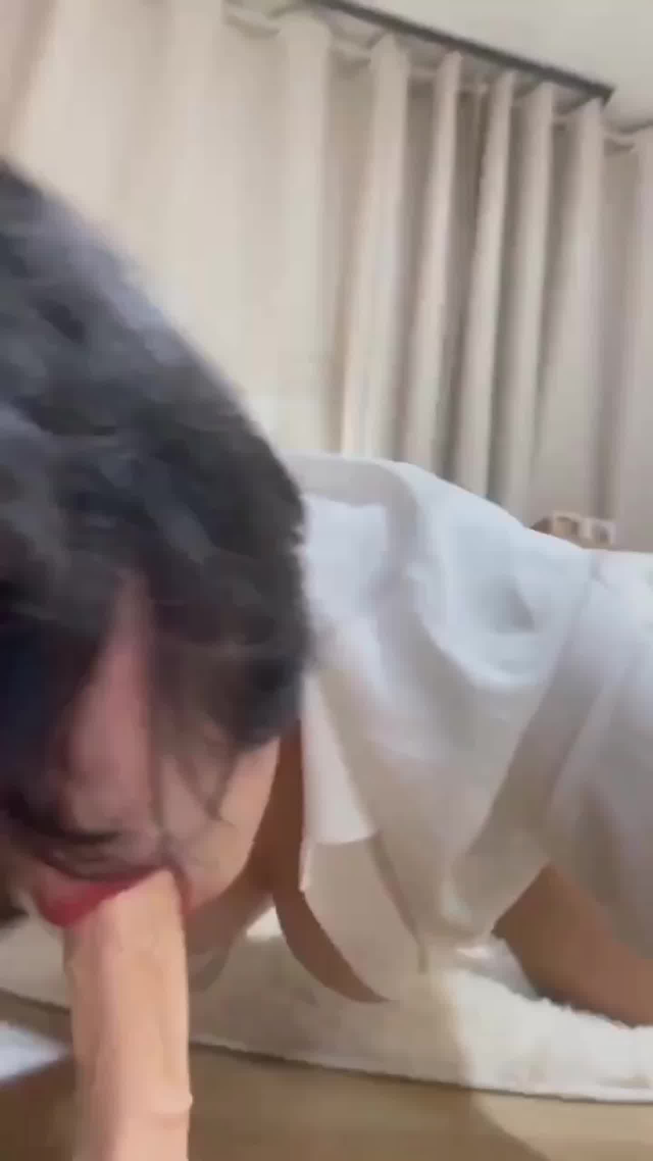  公司的眼镜ol小妹看似清纯私底下是个骚妹 的剧照9