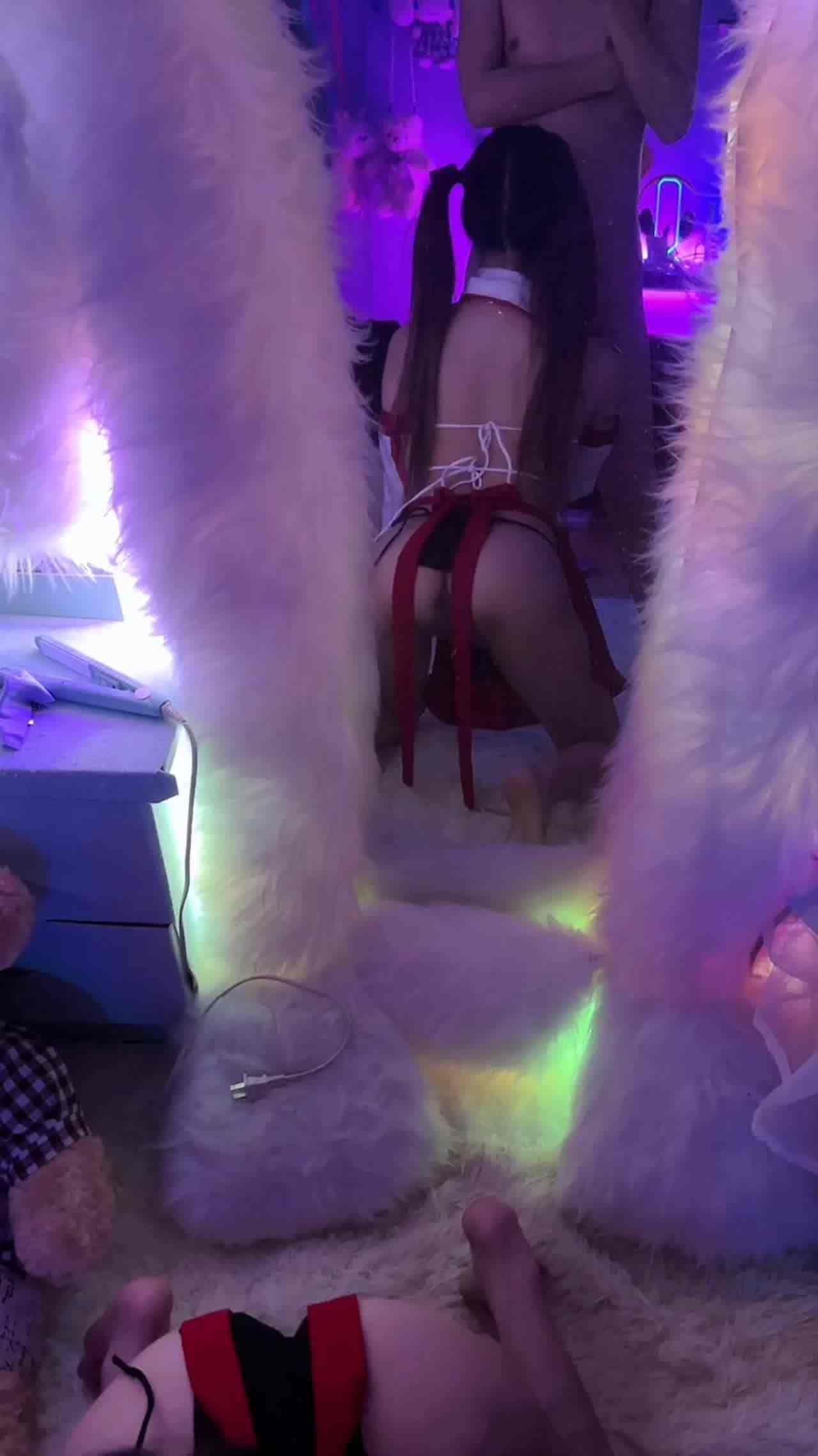  「艾米」九尾赛高被干出血（1_2） 的剧照10