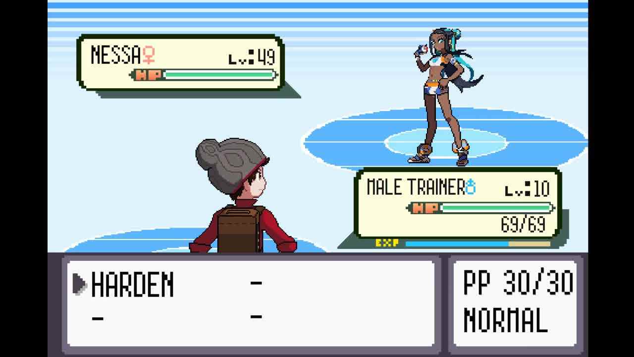  【精灵宝可梦】性感黑皮美人露璃娜的性爱训练师大战 的剧照7